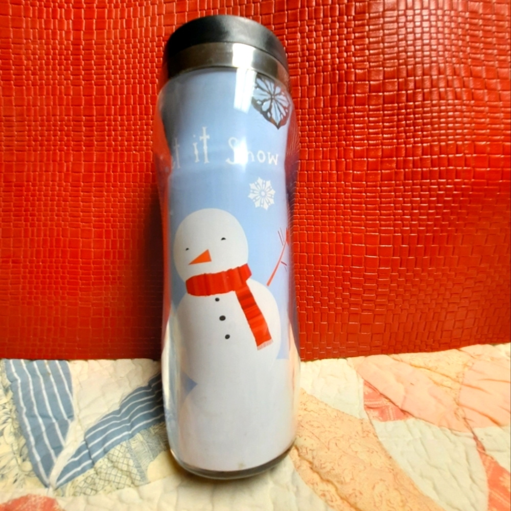Snowman insulated mug